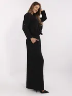 Spodnie damskie, czarne, Italy Moda