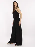 Spodnie damskie, czarne, Italy Moda