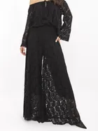 Spodnie damskie, czarne, Italy Moda