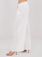 Spodnie damskie, ecru, Italy Moda