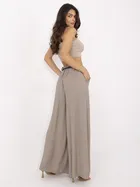 Spodnie damskie, szare, Italy Moda