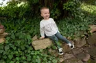 Spodnie dresowe chłopięce, khaki, Pinokio