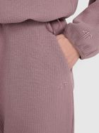 Spodnie dresowe damskie, brązowe, 4F