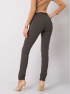 Spodnie dresowe damskie, khaki, Relevance