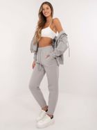 Spodnie dresowe damskie, szare, Calimera