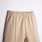 Spodnie dresowe dziewczęce, beżowe, Nicol