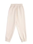 Spodnie dresowe dziewczęce, beżowe, Tup Tup