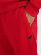 Spodnie dresowe męskie, czerwone, 4F