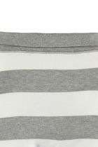 Spodnie dresowe niemowlęce, biało-szare, Bellybutton