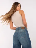 Spodnie jeansowe damskie, granatowe, Sublevel