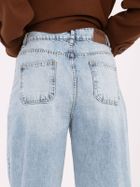 Spodnie jeansowe damskie, niebieskie, Sublevel