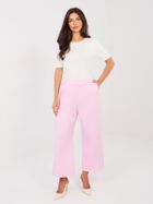 Spodnie jeansowe damskie, różowe, Italy Moda