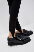 Spodnie materiałowe damskie, czarne, Moodo