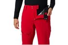 Spodnie męskie, narciarskie, czerwone, Columbia Snow Rival II Pant