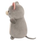 Squishmallows, Large Plush, Hugmees, Misty, Grey Mouse, myszka, maskotka, 35 cm