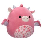 Squishmallows, Medium Plush, Aegi Pink Dragon, różowy smok, maskotka, 30 cm