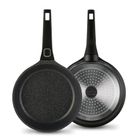 Starke, Svart Marble, patelnia, 24 cm