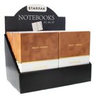 Starpak, notes A5, 80 kartek, karmelowy zamszowy, 1 szt.