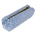 Starpak, piórnik saszetka, pluszowy, blue