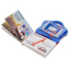 Starpak, tablica magnetyczna z książeczką do nauki rysowania, Vehicles