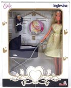 Steffi Love, Inglesina, lalka w ciąży z bobasem i wózkiem