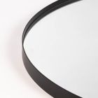 Stilovo, Noor, lustro okrągłe, metalowa rama, 80 cm