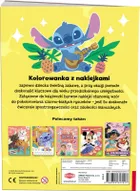 Stitch. Kolorowanka z naklejkami