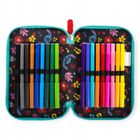 St.Majewski, Lilo i Stitch, piórnik rozkładany, potrójny, z wyposażeniem, Mint Aloha