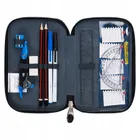 St.Right, piórnik rozkładany, potrójny, z wyposażeniem, Neon Football