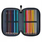 St.Right, piórnik rozkładany, potrójny z wyposażeniem, Neon Pad