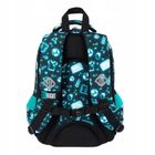 St.Right, plecak szkolny, 3-komorowy, Neon Football