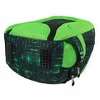 St.Right, plecak szkolny, 3-komorowy, Neon Pad