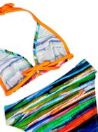 Strój kąpielowy dziewczęcy dwuczęściowy, zielony, Mariss