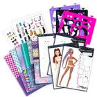 Style4Ever, Projekt Moda, Szkicownik, zestaw kreatywny z naklejkami