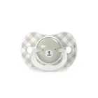 Suavinex, SX Pro, Wild & Free, smoczek fizjologiczny, beżowy, świecący, 6-18 m, 2 szt.