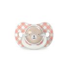 Suavinex, SX Pro, Wild & Free, smoczek fizjologiczny, różowy, świecący, 0-6 m, 2 szt.