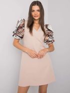 Sukienka damska, beżowa, Factory Price