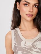 Sukienka damska, beżowa, Sublevel