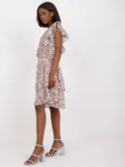 Sukienka damska, beżowa, Zuluna