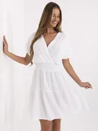 Sukienka damska, biała, Italy Moda
