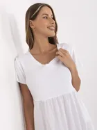 Sukienka damska, biała, Italy Moda