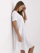 Sukienka damska, biała, Italy Moda