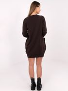 Sukienka damska, brązowa, Basic Feel Good