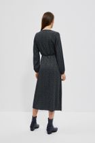 Sukienka damska, czarna, Moodo