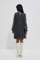 Sukienka damska, czarna, Moodo