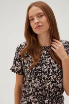 Sukienka damska, czarna, Moodo