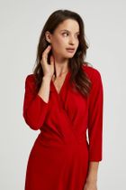 Sukienka damska, czerwona, Moodo