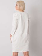 Sukienka damska, ecru, Relevance