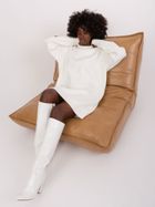 Sukienka damska, ecru, Rue Paris