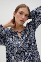 Sukienka damska, granatowa, Moodo